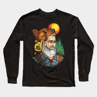 Mountain Man Long Sleeve T-Shirt